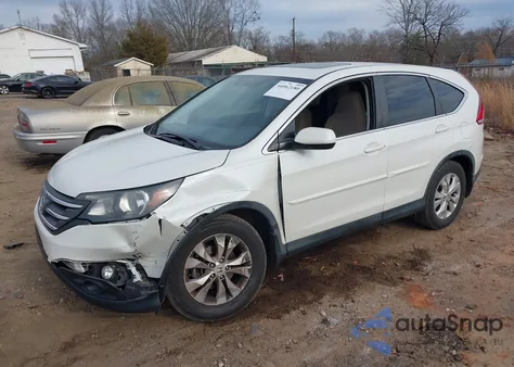 2014 Honda Cr-V Ex z USA, uszkodzony, nr VIN 5J6RM3H5XEL045184